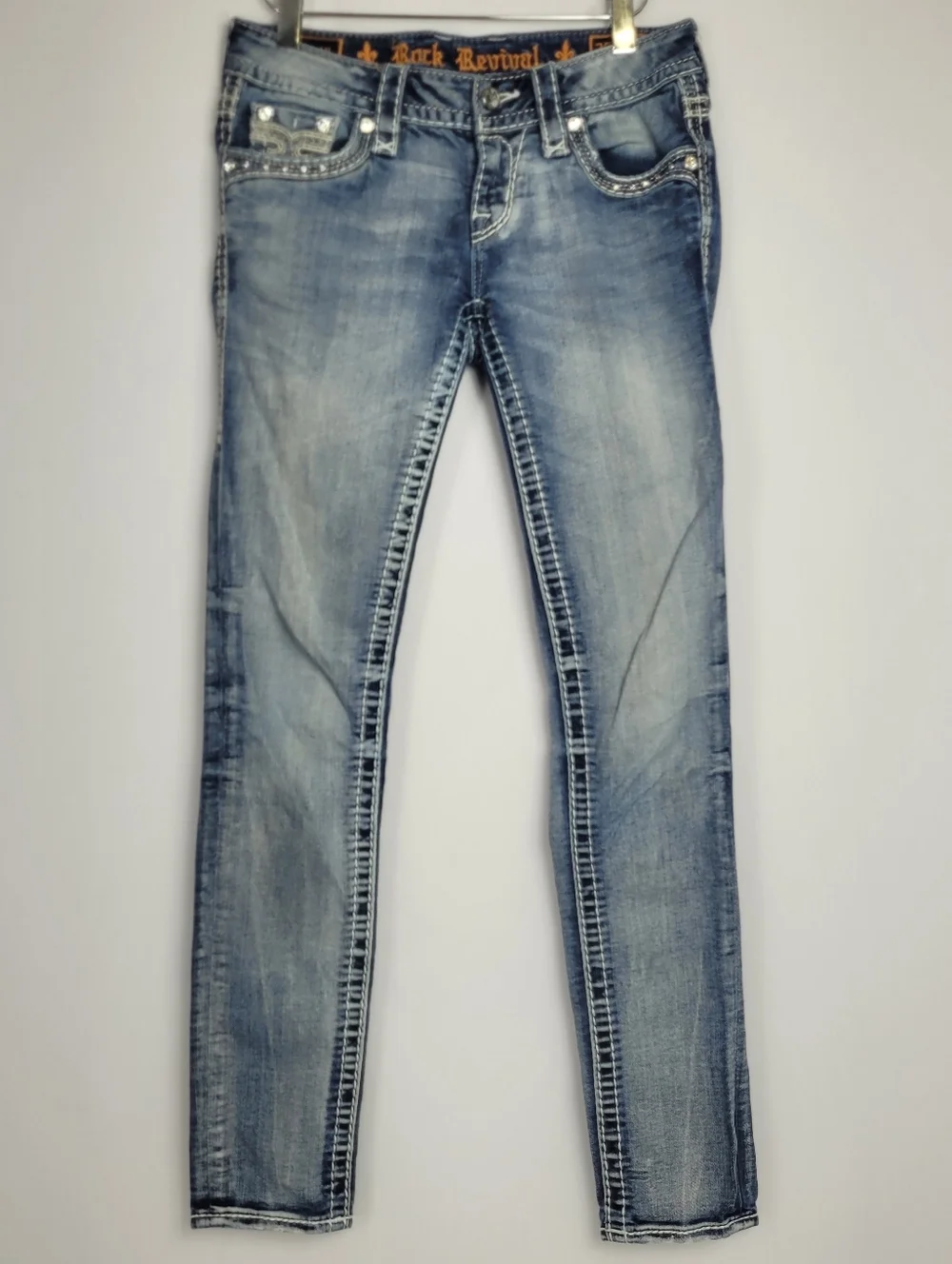 Rock Revival Laney Skinny Jeans Sixe 25